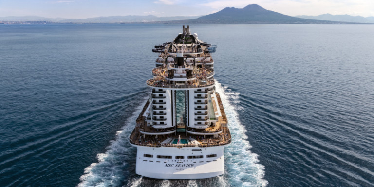 MSC auf See